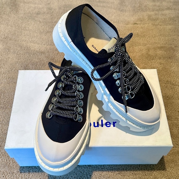 🐼Proenza Schouler City Lug Sole Sneakers  - Size 39 - Worn Once🐼 - Picture 2 of 8